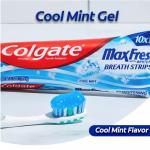 Colgate Max Fresh Toothpaste with Mini Breath Strips - Cool Mint - 6.3oz